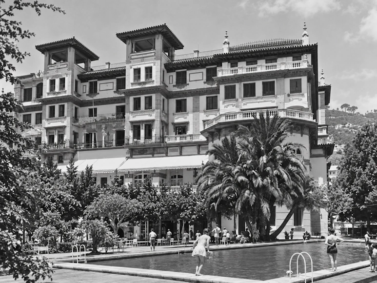 Imagen histórica de Skål Málaga-Costa del Sol en sus primeros años