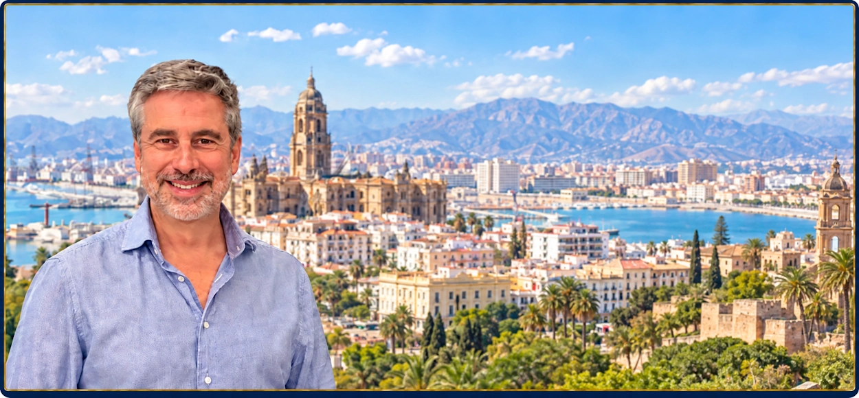 Javier Moreno Santamaría en Skål Málaga-Costa del Sol